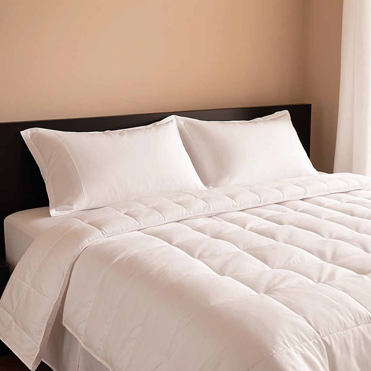 Bamboo cooling comforter
